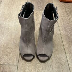 Loft open toe booties